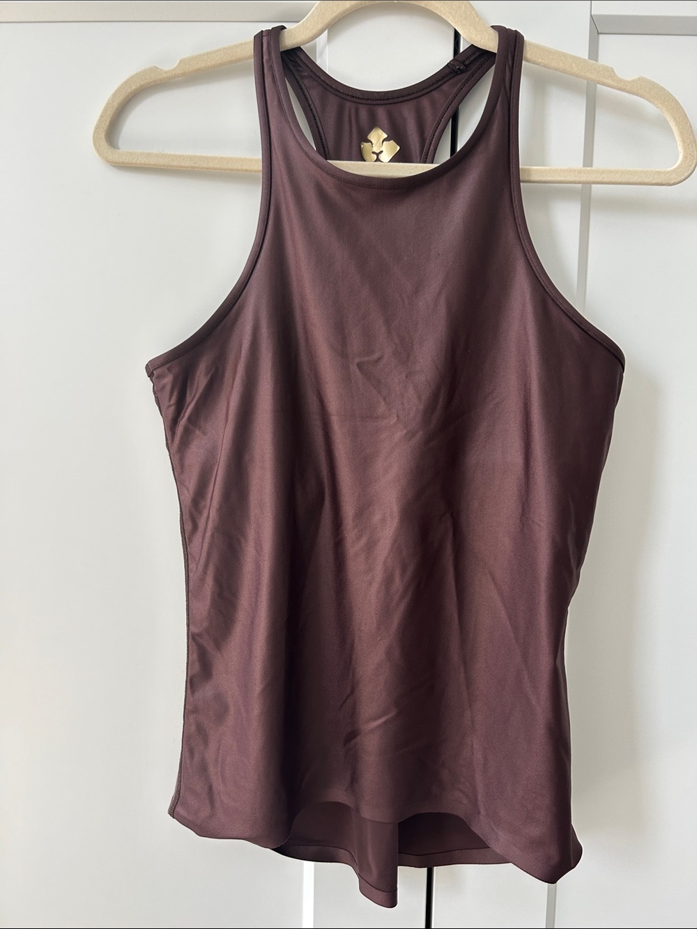 Women's Racerback Tank Top - Burgundy